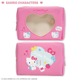 【THANKYOUMART】SANRIO CHARACTERS 簡約可愛風透明窗口收納袋