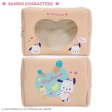 【THANKYOUMART】SANRIO CHARACTERS 簡約可愛風透明窗口收納袋