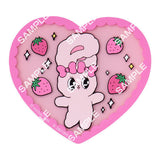 【BANDAI】Esther Bunny透明軟膠杯墊