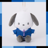 青春格仔褲制服公仔掛飾 - PC狗（Pochacco）