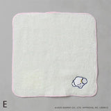 【Flowering】Sanrio Characters日本製刺繡圖案手巾
